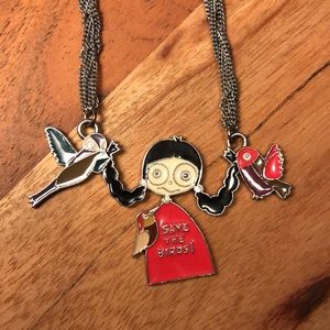 Marc by Marc Jacobs Save the Birds necklace